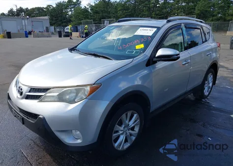 2015 Toyota Rav4 Limited from USA, damaged, VIN 2T3DFREV4FW343214